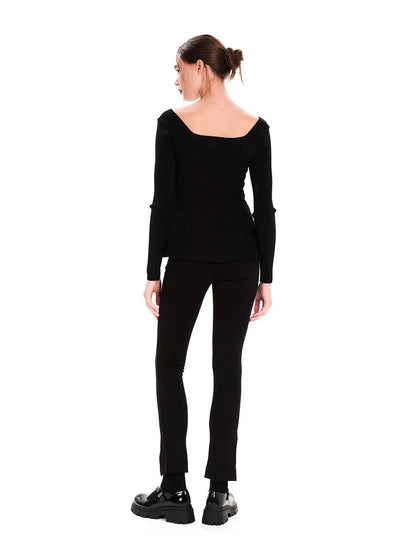 Constructed Lines Longsleeved Top