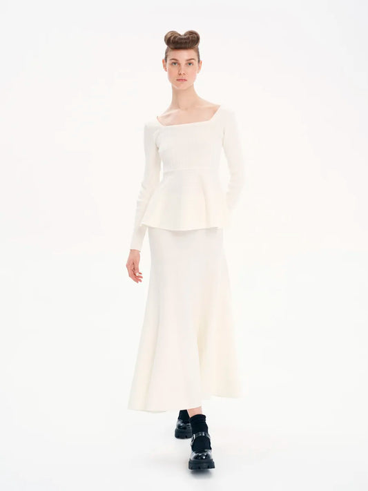Constructed Lines Longsleeved Top