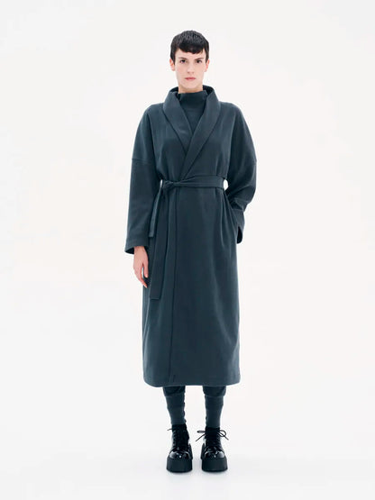 Deconstructed Long Cardigan