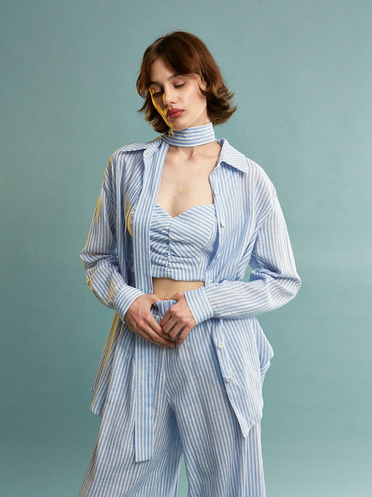 Donna stripe pants
