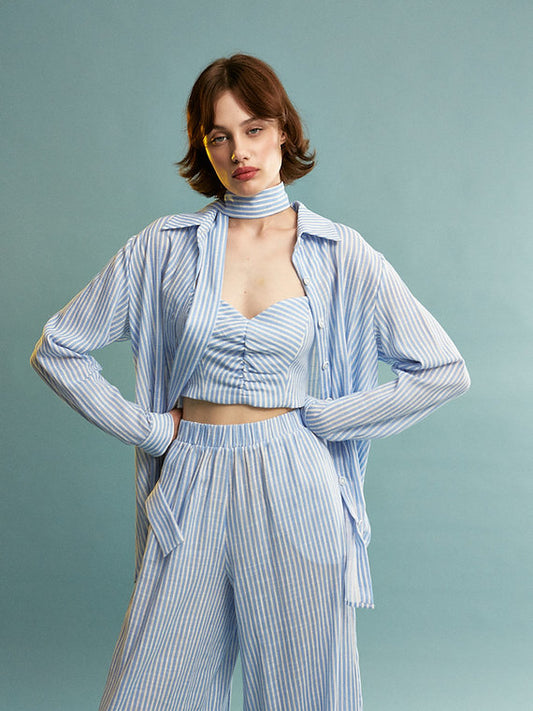 Donna stripe pants