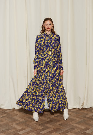Eden Printed Shirtdress