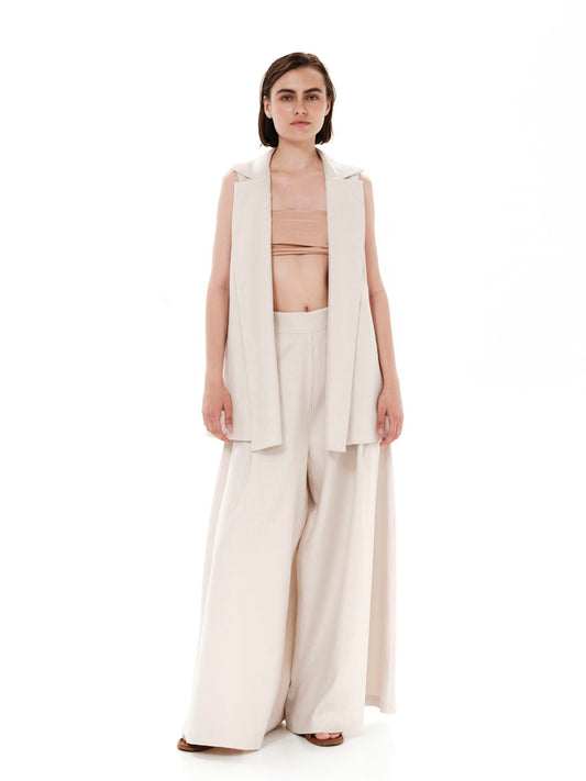 Linen Love palazzo trousers