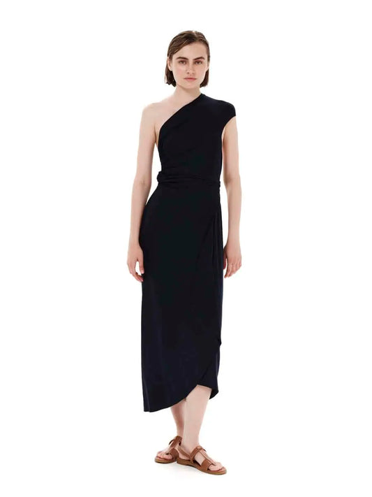 Liquid Comfort Midi Dress