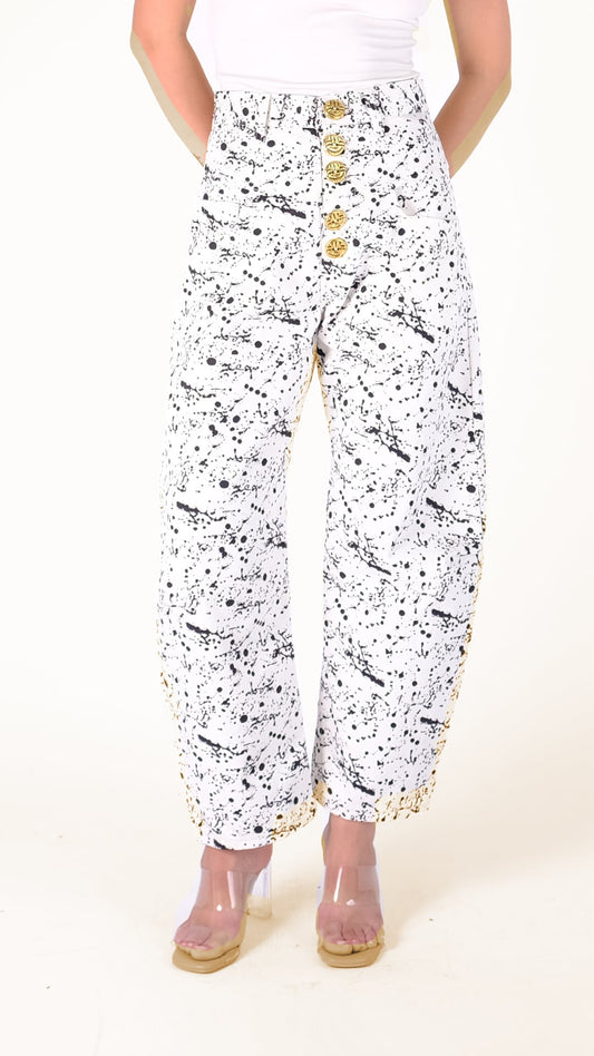 Mary Off-White Brushed