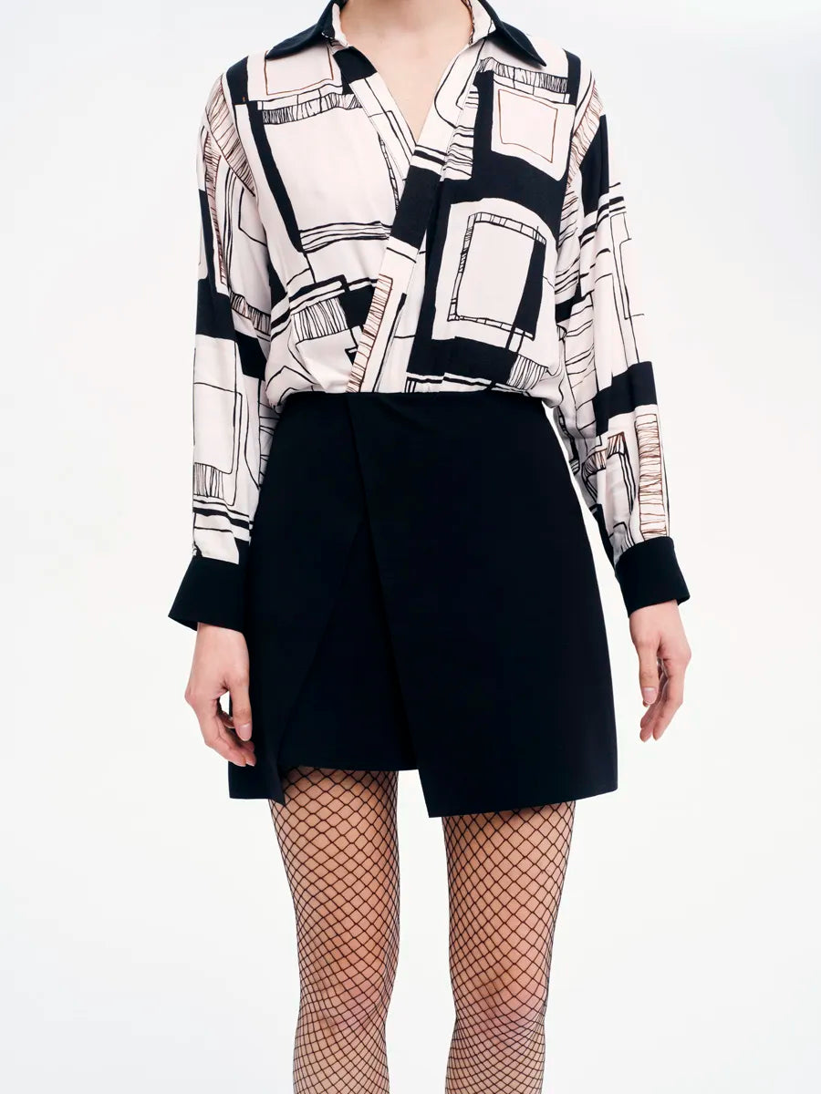 Mixed Media Mini Playsuit