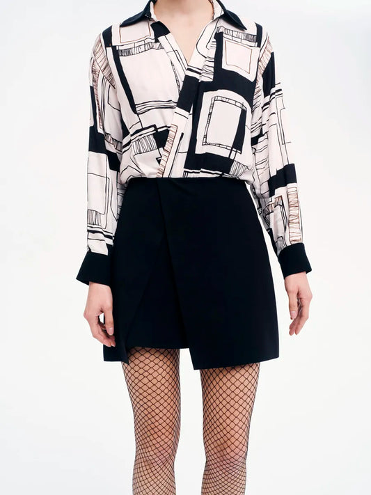Mixed Media Mini Playsuit