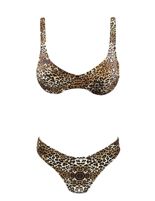 New wire leopard Bikini