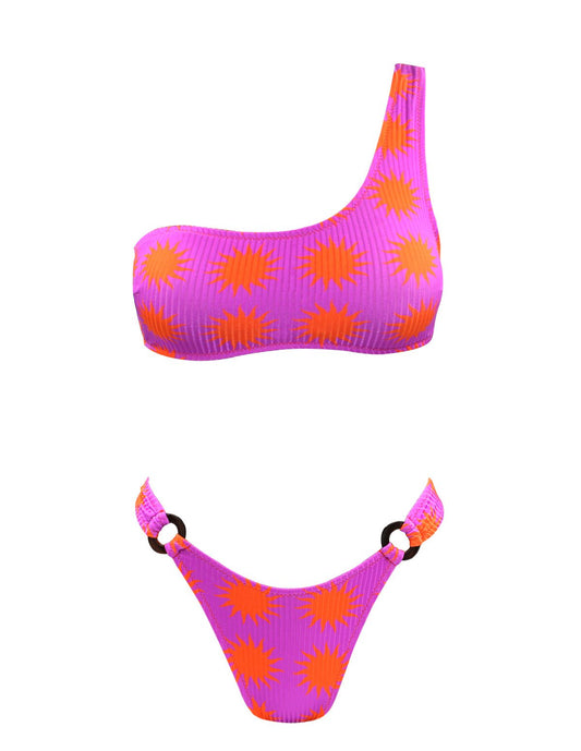 One shoulder soleil Bikini