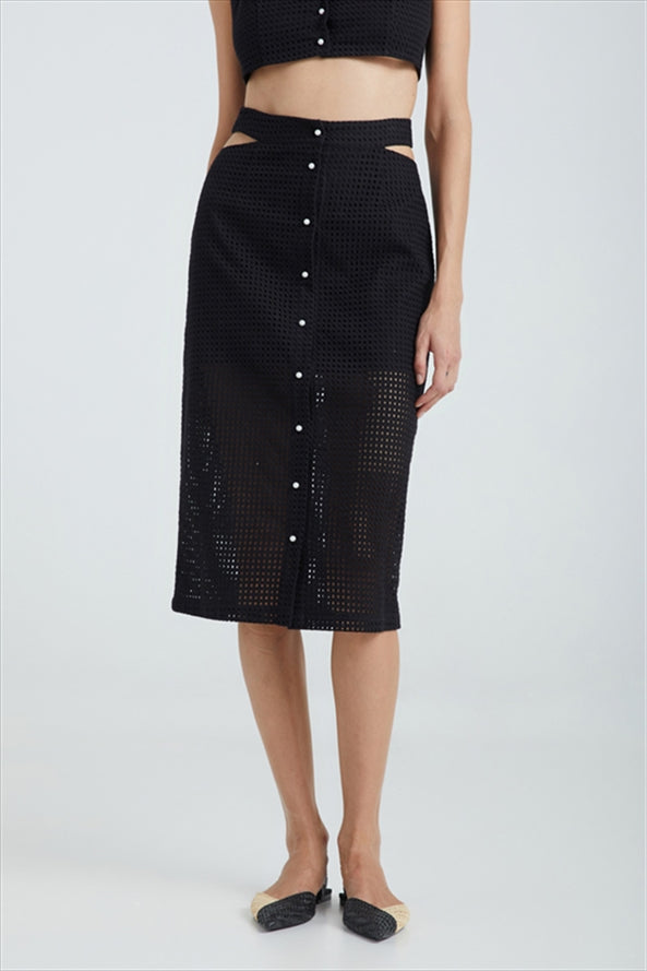 Roi Midi Skirt
