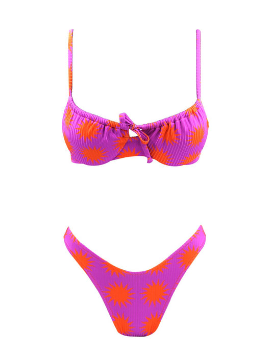 Ruched soleil underwire Bikini