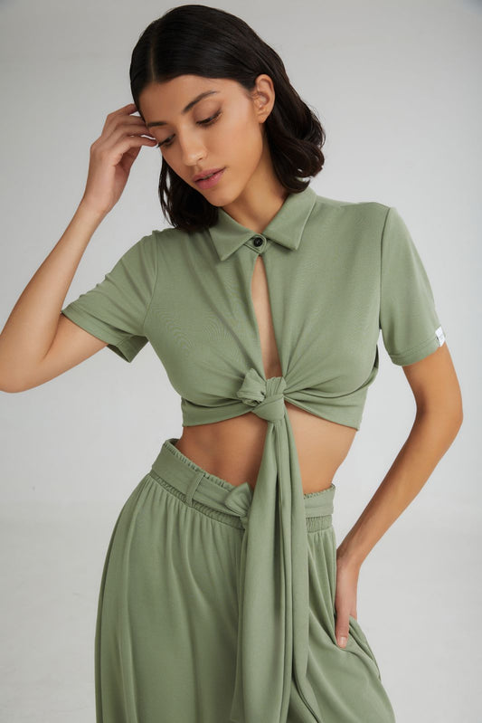 The Creamy Cropped Top