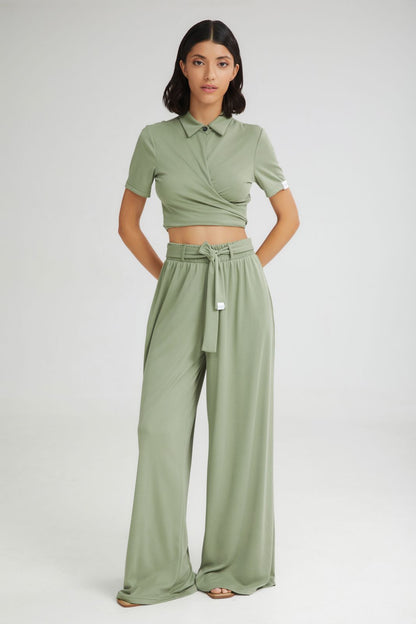 The Creamy Wide Pants