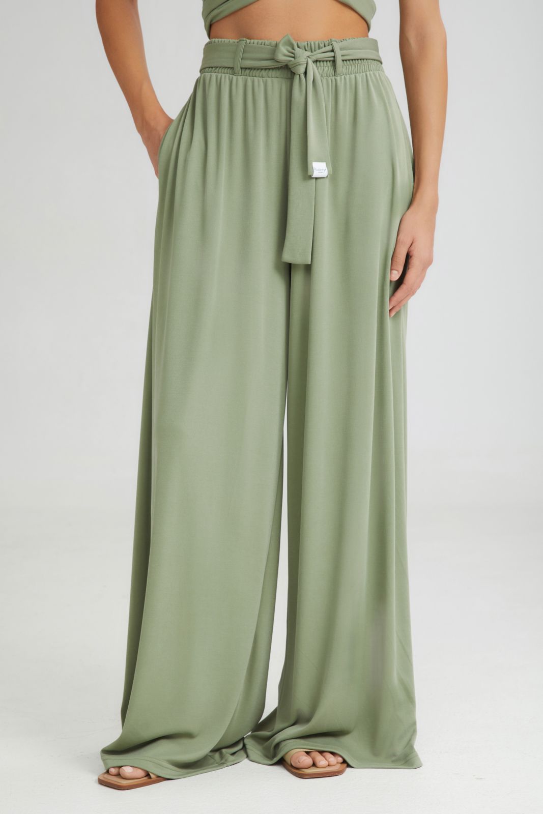The Creamy Wide Pants