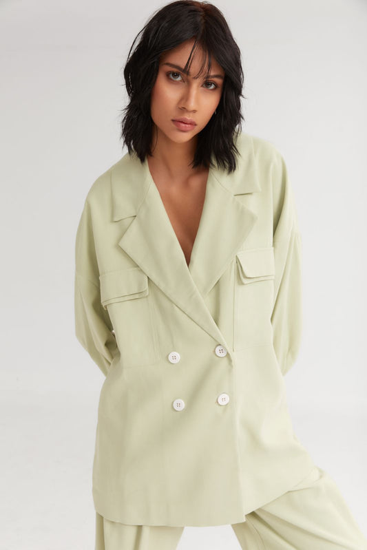 The Melted IceCream Oversized Blazer