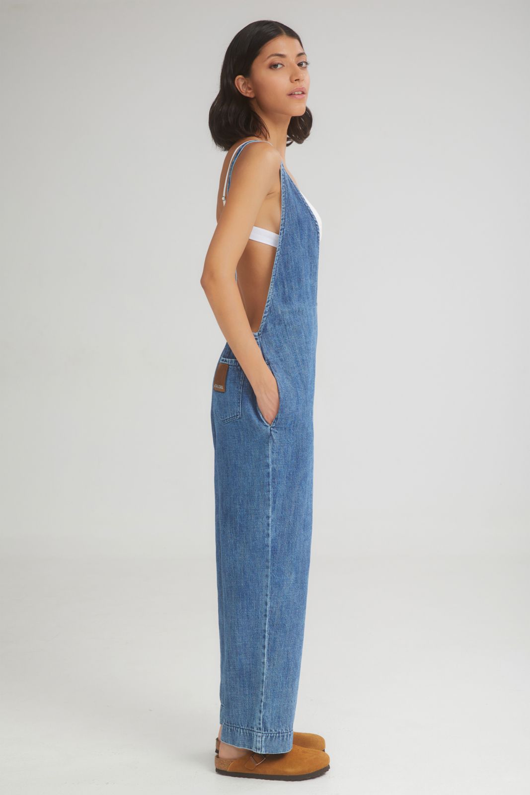 The Soft Serve Denim Jumpsuit
