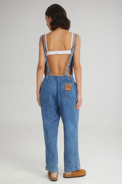 The Soft Serve Denim Jumpsuit