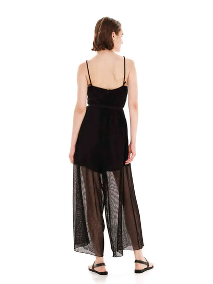 Through The Net Shortsleeved Overall