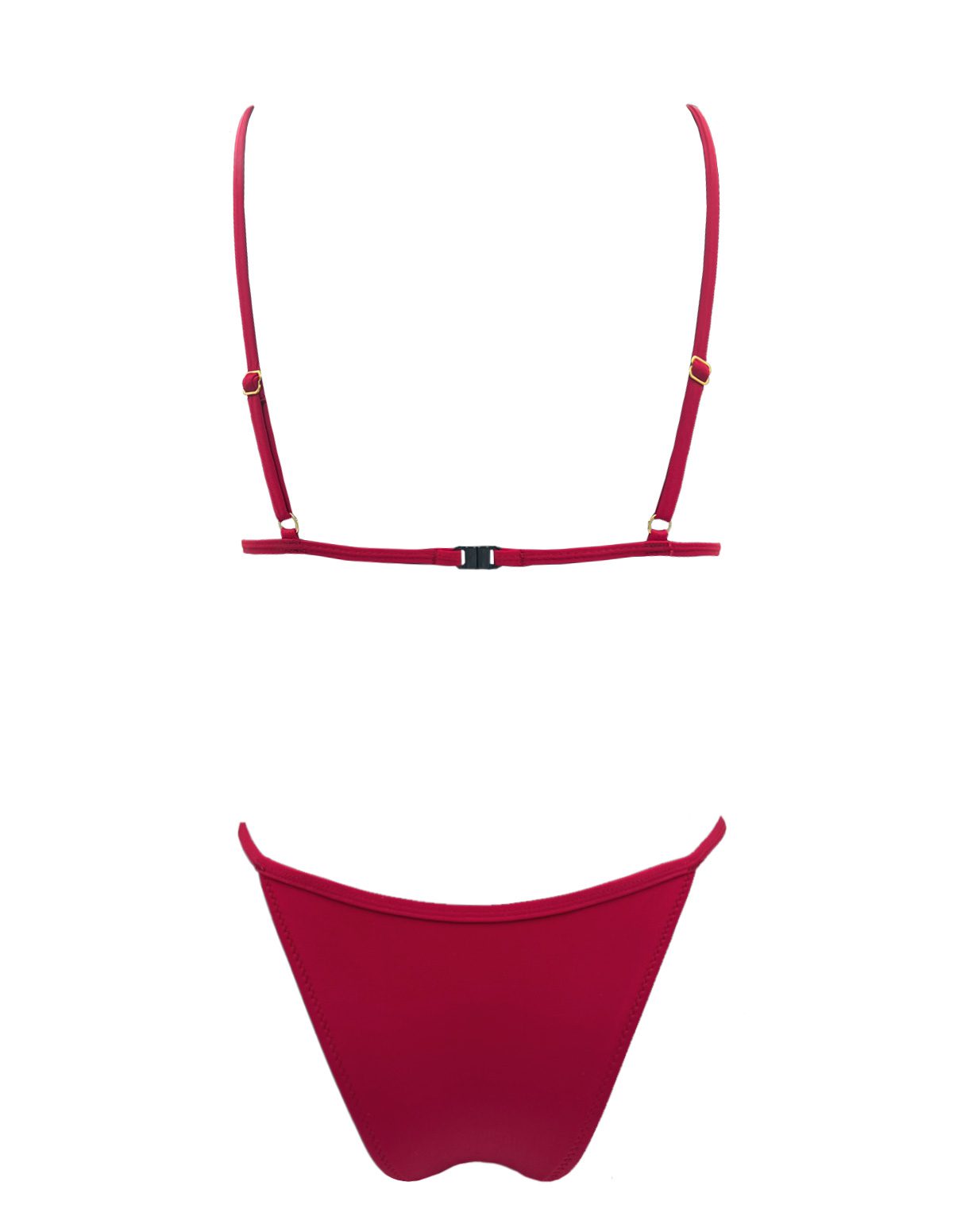 Wire merlot Bikini