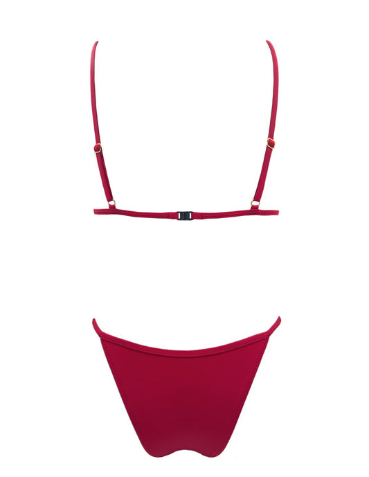 Wire merlot Bikini