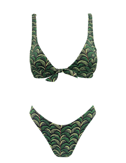 Underwire bamboo bow Bikini