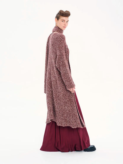 Vintage Mood Oversized Cardigan
