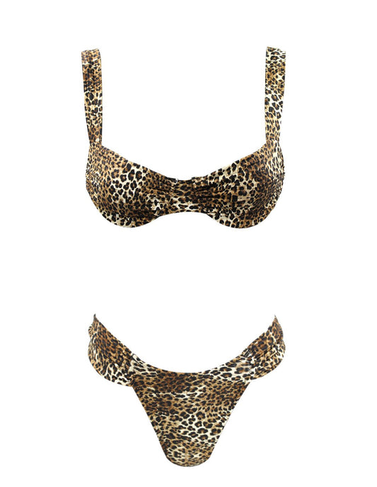 Wire leopard Bikini