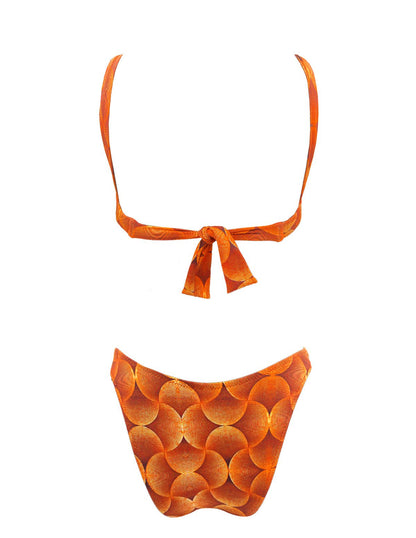 Wire with ruched bottom Bikini