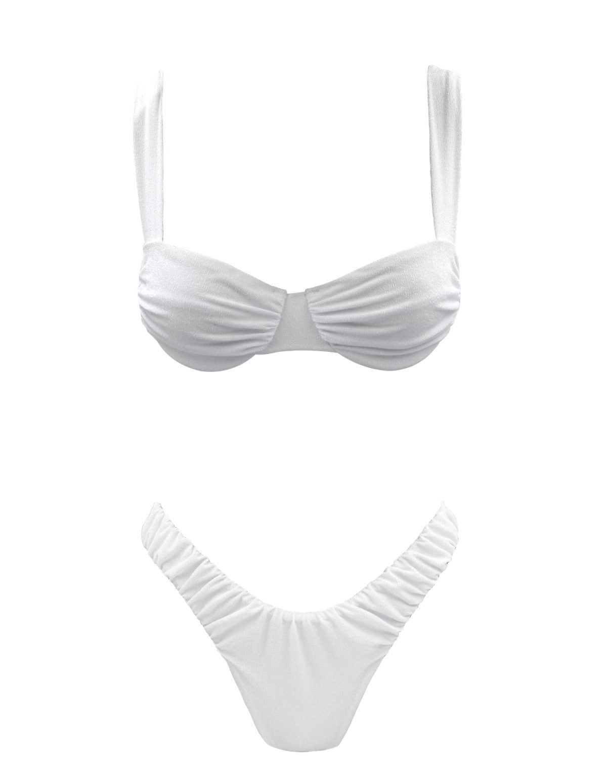 Wire white Μπικίνι