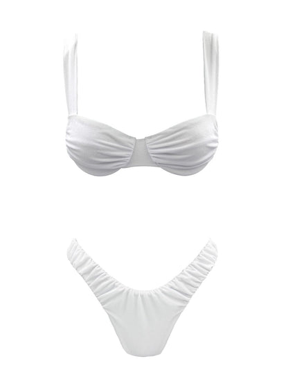 Wire white Μπικίνι