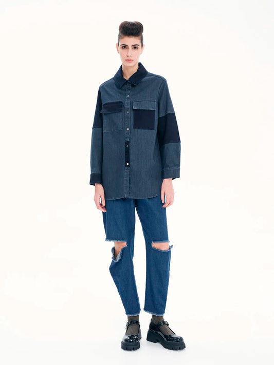 Zero Waste Denim Shirt