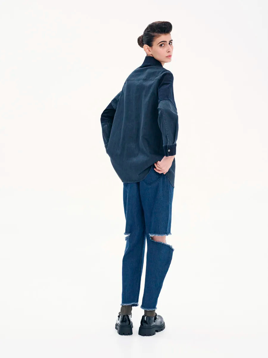 Zero Waste Denim Shirt