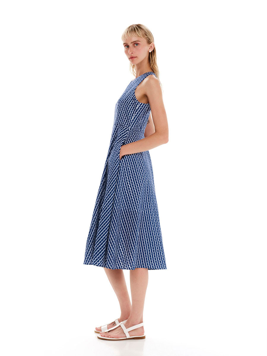Zero Waste Midi Sleeveless Dress