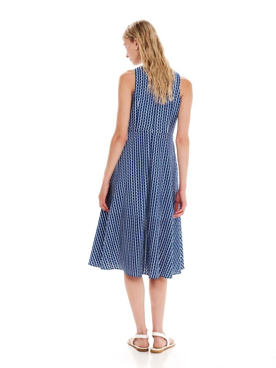 Zero Waste Midi Sleeveless Dress